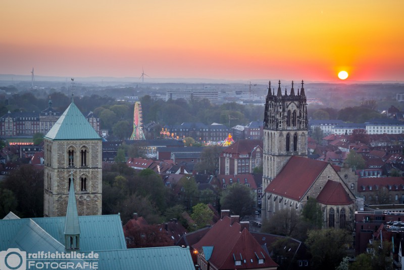 Der Send zwischen Dom und Überwasserkirche.