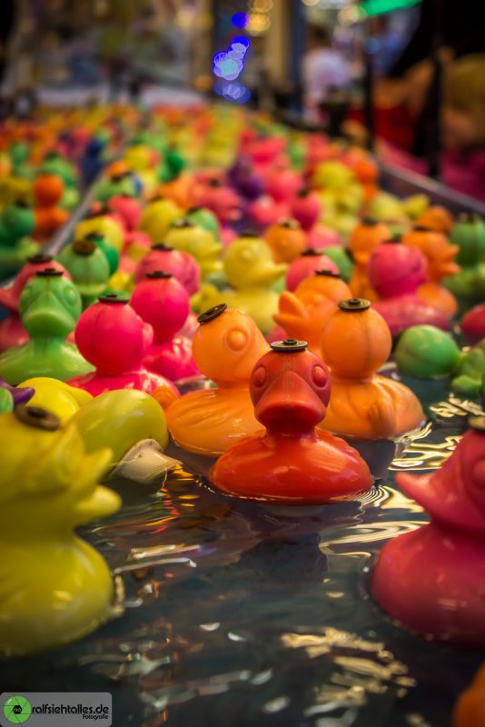 Enten angeln auf der Cranger Kirmes 2017