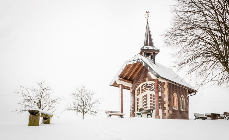 So sollte Wihnachten an der Kapelle zu den fünf Wunden in Laer aussehen.